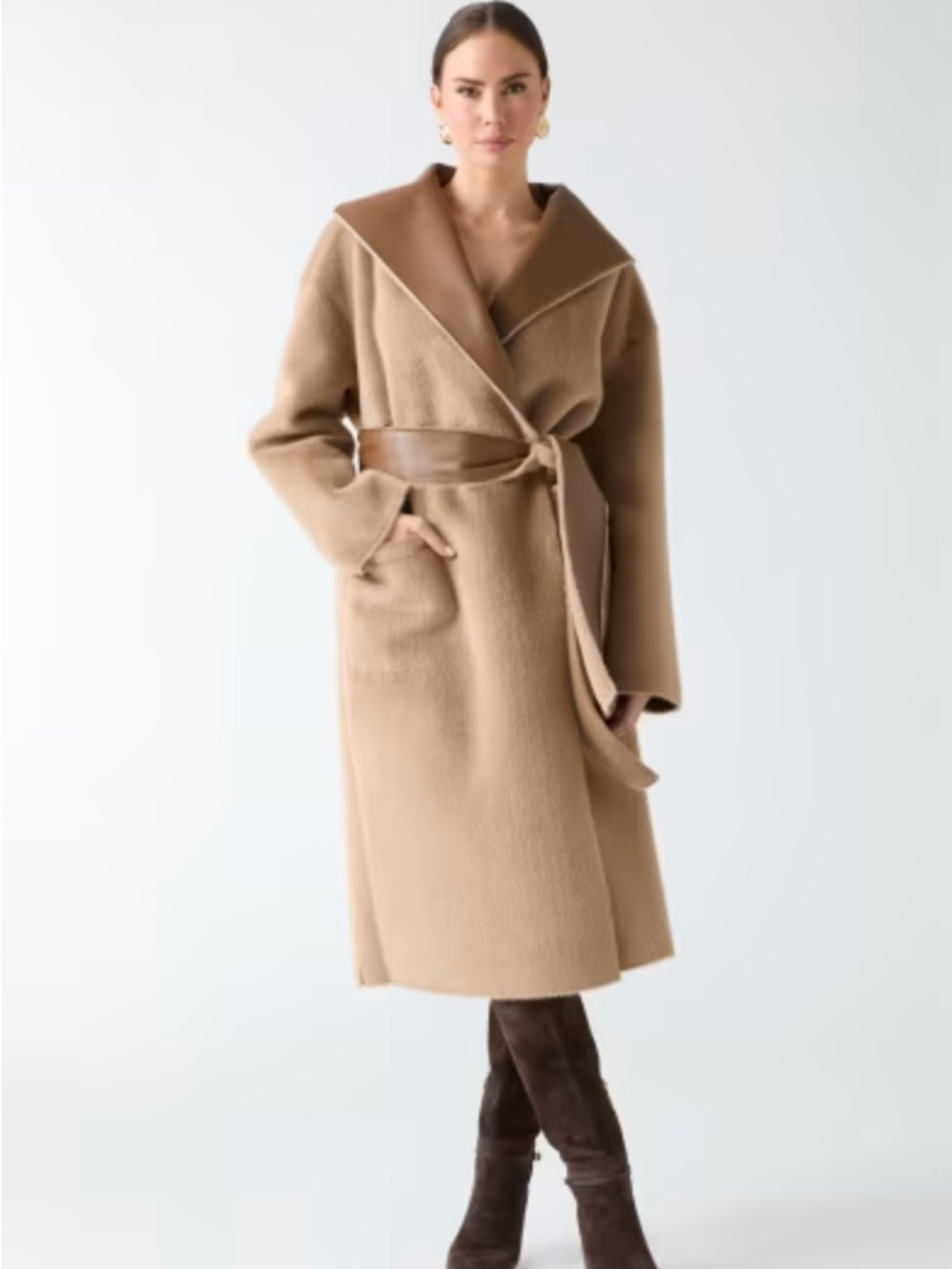 Marciano by Guess Ines Reversible Faux-Leather Coat - Picture 2 of 12